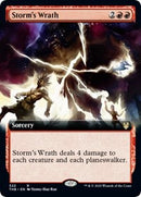 Storm's Wrath (Extended Art) [Theros Beyond Death] - Destination Retro