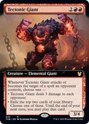 Tectonic Giant (Extended Art) [Theros Beyond Death] - Destination Retro