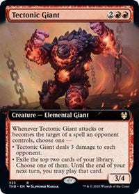 Tectonic Giant (Extended Art) [Theros Beyond Death] - Destination Retro