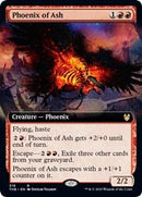 Phoenix of Ash (Extended Art) [Theros Beyond Death] - Destination Retro