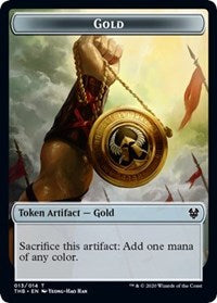 Gold Token [Theros Beyond Death] - Destination Retro