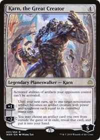 Karn, the Great Creator [Promo Pack: Theros Beyond Death] - Destination Retro