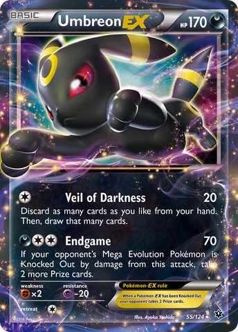 Umbreon EX (55/124) [XY: Fates Collide] - Destination Retro