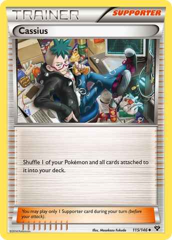 Cassius (115/146) [XY: Base Set] - Destination Retro