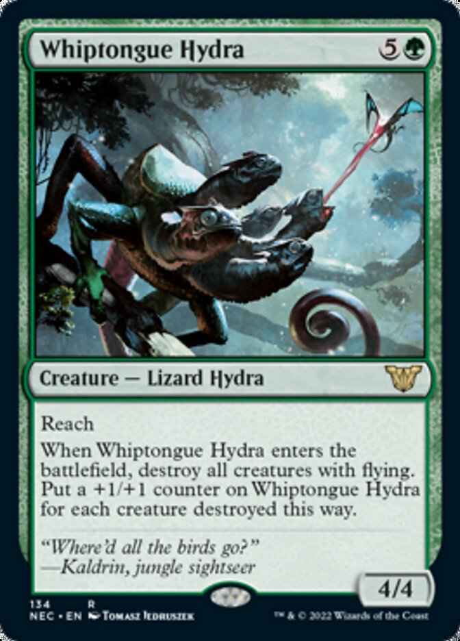 Whiptongue Hydra [Kamigawa: Neon Dynasty Commander] - Destination Retro
