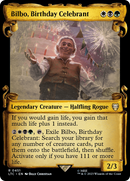 Bilbo, Birthday Celebrant [The Lord of the Rings: Tales of Middle-Earth Commander Showcase Scrolls] - Destination Retro