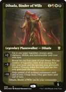 Dihada, Binder of Wills (Showcase Display Commander) [Dominaria United Commander] - Destination Retro