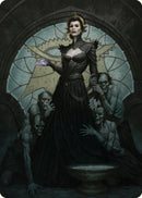 Liliana of the Veil Art Card [Dominaria United Art Series] - Destination Retro