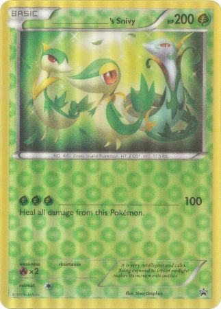 _____'s Snivy [Jumbo Cards] - Destination Retro