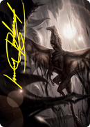 Shadrix Silverquill Art Card (Gold-Stamped Signature) [Strixhaven: School of Mages Art Series] - Destination Retro