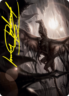 Shadrix Silverquill Art Card (Gold-Stamped Signature) [Strixhaven: School of Mages Art Series] - Destination Retro