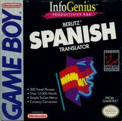 Berlitz Spanish Translator - GameBoy - Destination Retro