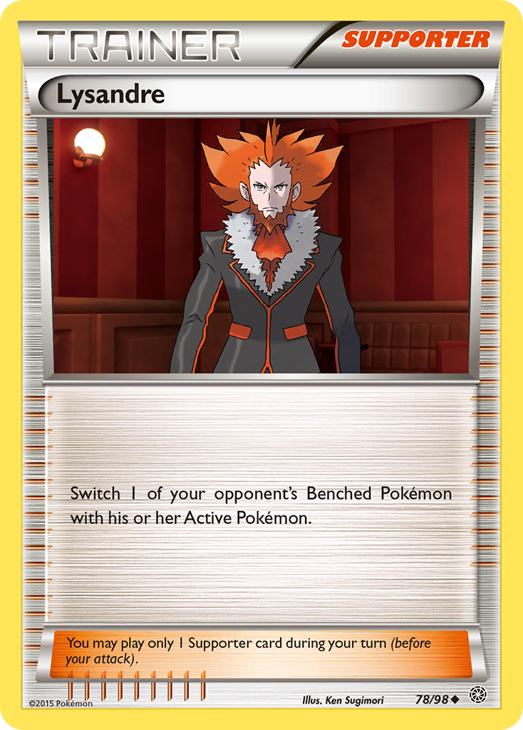 Lysandre (78/98) [XY: Ancient Origins] - Destination Retro