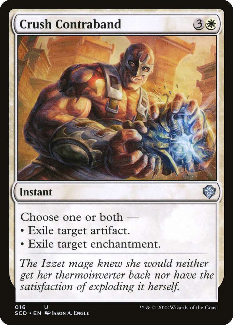 Crush Contraband [Starter Commander Decks] - Destination Retro