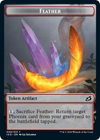 Feather Token [Ikoria: Lair of Behemoths] - Destination Retro