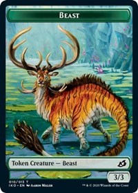 Beast Token [Ikoria: Lair of Behemoths] - Destination Retro