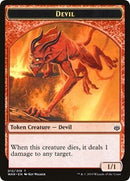 Devil // Satyr Double-sided Token (Challenger 2020) [Unique and Miscellaneous Promos] - Destination Retro