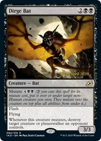 Dirge Bat [Prerelease Cards] - Destination Retro