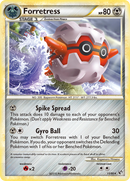 Forretress (13/90) [HeartGold & SoulSilver: Undaunted] - Destination Retro