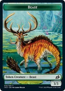 Beast (010) // Snake Double-sided Token [Commander 2020] - Destination Retro