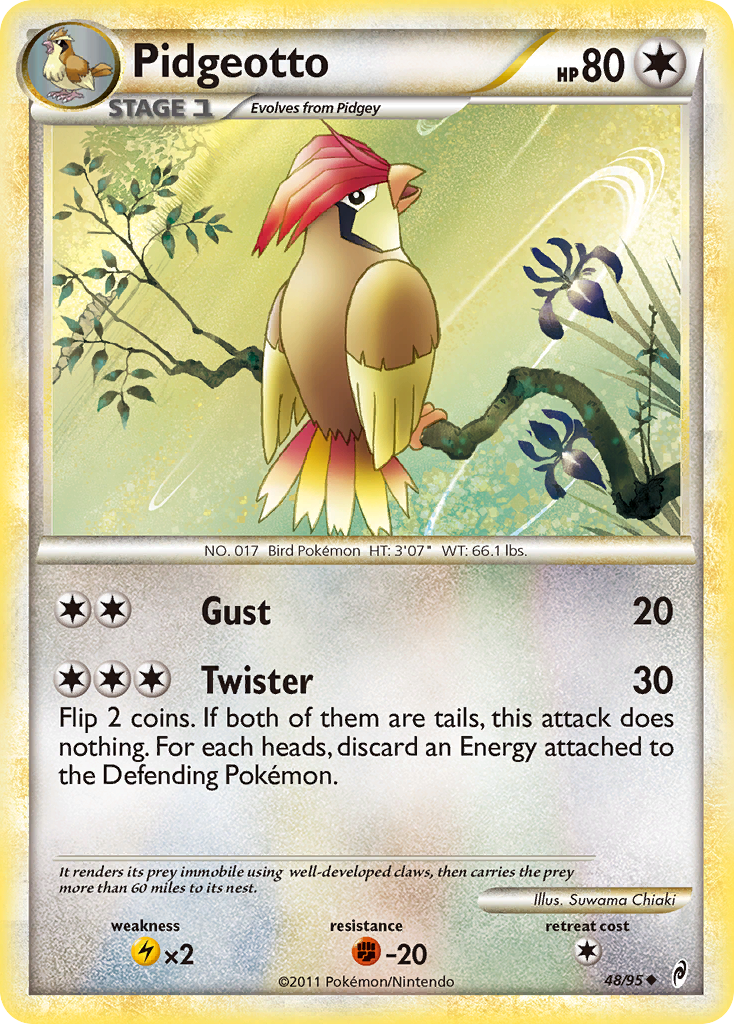 Pidgeotto (48/95) [Call of Legends] - Destination Retro