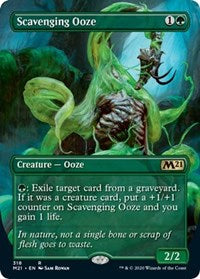 Scavenging Ooze (Alternate Art) [Core Set 2021] - Destination Retro