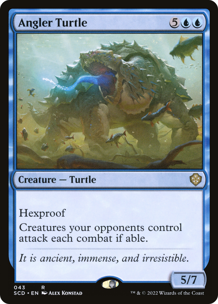 Angler Turtle [Starter Commander Decks] - Destination Retro