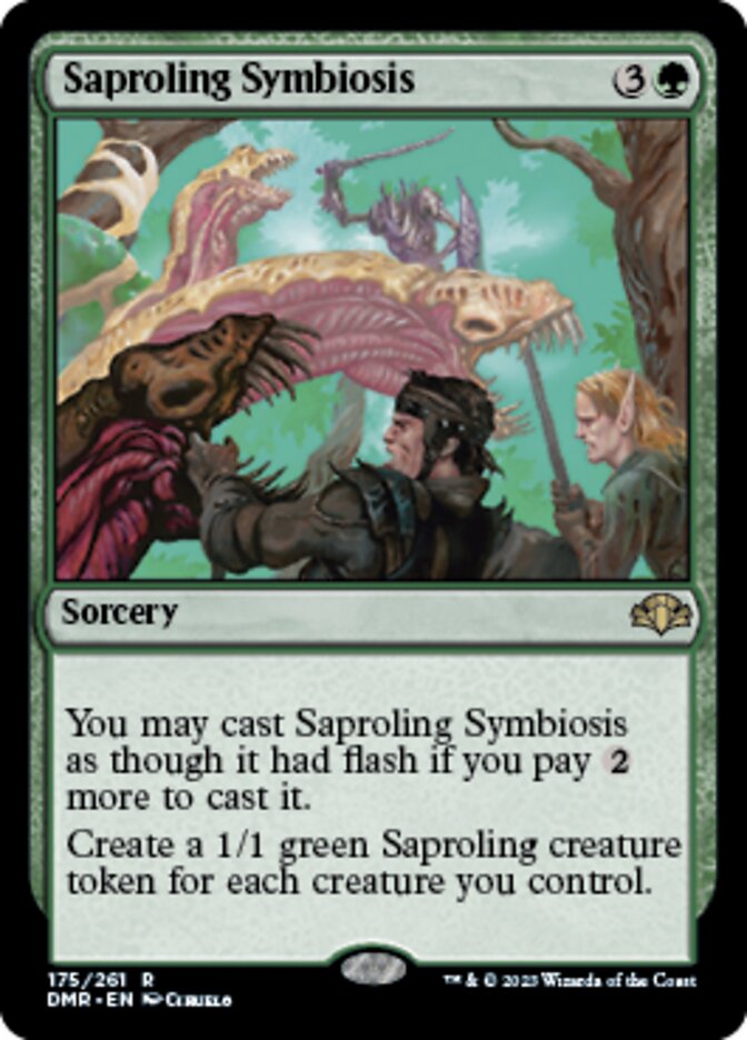 Saproling Symbiosis [Dominaria Remastered] - Destination Retro