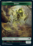 Spirit Token (012) [Kamigawa: Neon Dynasty Tokens] - Destination Retro