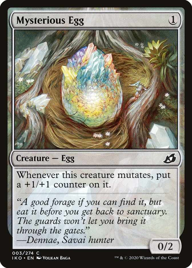 Mysterious Egg [Ikoria: Lair of Behemoths] - Destination Retro
