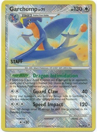 Garchomp (5/147) (Championship Promo Staff) [Platinum: Supreme Victors] - Destination Retro
