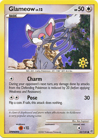 Glameow (83/130) [Countdown Calendar Promos] - Destination Retro