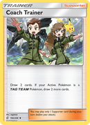 Coach Trainer (192/236) [Sun & Moon: Unified Minds] - Destination Retro