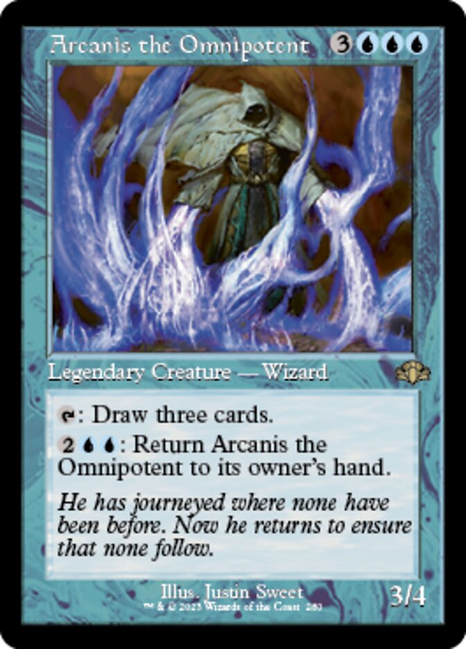 Arcanis the Omnipotent (Retro) [Dominaria Remastered] - Destination Retro