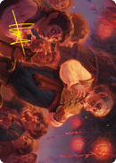Bilbo, Retired Burglar Art Card (Gold-Stamped Signature) [The Lord of the Rings: Tales of Middle-earth Art Series] - Destination Retro