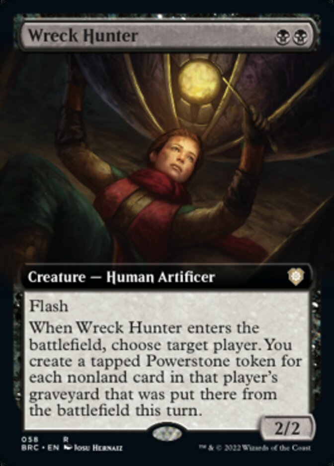 Wreck Hunter (Extended Art) [The Brothers' War Commander] - Destination Retro