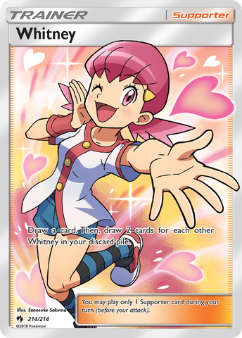 Whitney (214/214) [Sun & Moon: Lost Thunder] - Destination Retro