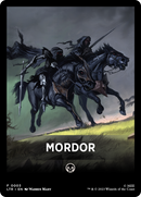 Mordor Theme Card [The Lord of the Rings: Tales of Middle-Earth Tokens] - Destination Retro