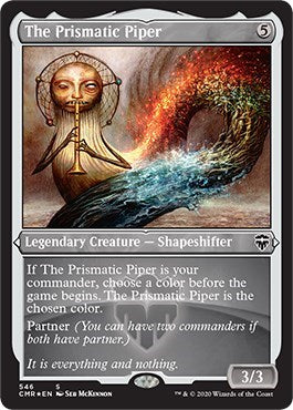 The Prismatic Piper (Foil Etched) [Commander Legends] - Destination Retro