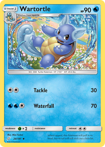 Wartortle (24/181) [Sun & Moon: Team Up] - Destination Retro