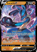 Lucario V (27/073) [Sword & Shield: Champion's Path] - Destination Retro