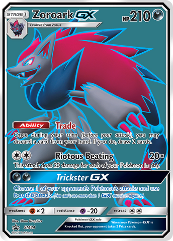 Zoroark GX (SM84) [Sun & Moon: Black Star Promos] - Destination Retro