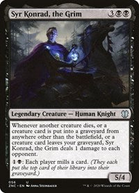 Syr Konrad, the Grim [Zendikar Rising Commander] - Destination Retro