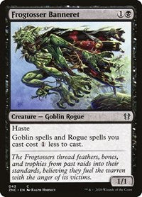 Frogtosser Banneret [Zendikar Rising Commander] - Destination Retro