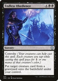 Endless Obedience [Zendikar Rising Commander] - Destination Retro