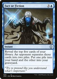 Fact or Fiction [Zendikar Rising Commander] - Destination Retro