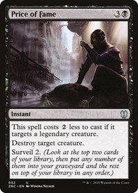 Price of Fame [Zendikar Rising Commander] - Destination Retro
