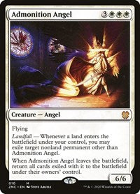 Admonition Angel [Zendikar Rising Commander] - Destination Retro