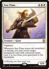 Sun Titan [Zendikar Rising Commander] - Destination Retro