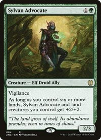 Sylvan Advocate [Zendikar Rising Commander] - Destination Retro
